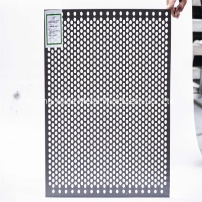  Hojas perforadas aluminio altavoz Grill Chapa metálica