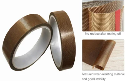 Rollos pequeños de cintas adhesivas de PTFE de tamaño personalizado