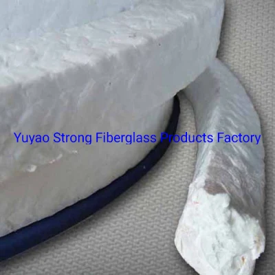 Embalaje de fibra de vidrio impregnado con PTFE y lubricante