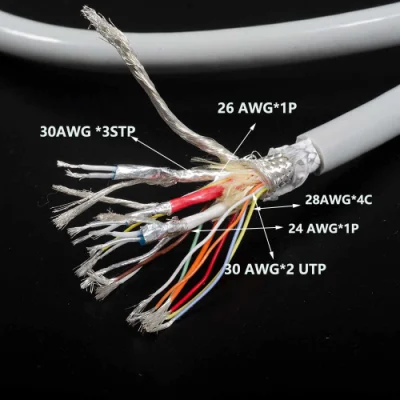 Cable de silicona médica con Teflón resistido a altas temperaturas para equipos médicos