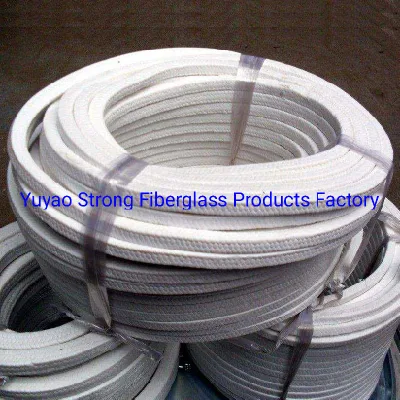 Embalaje de fibra de vidrio impregnado con PTFE y lubricante