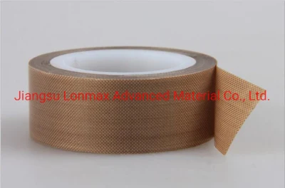 Cinta de PTFE Heat-Resistant recubierto de tejido de vidrio