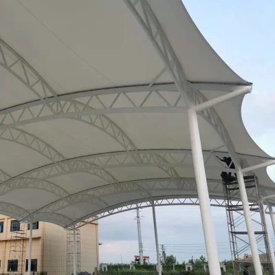 Permanente de la membrana de la arquitectura de PTFE, PTFE Ruberoida