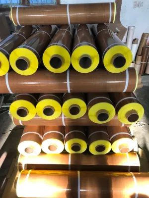 La alta temperatura de cinta de PTFE lámina adhesiva para sellar la industria