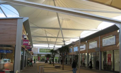 Permanente de la membrana de la arquitectura de PTFE, PTFE Ruberoida