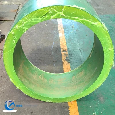 PA66 tubos fundidos Nylon6 con aceite verde POM PTFE PA6 PU MC tubo de nylon relleno MOS2
