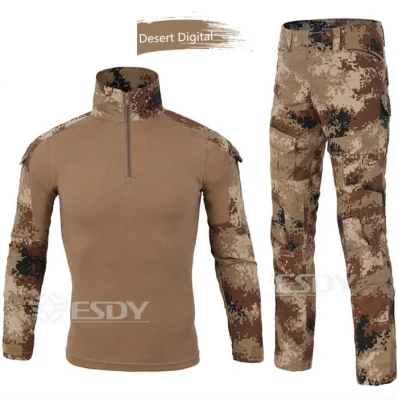 Nuevo diseño de camuflaje digital uniforme táctico