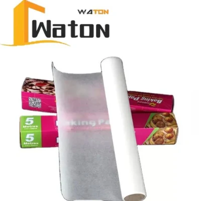 Papel de hornear Revestimiento de silicona de doble cara se utiliza en Kitchens y. Freidoras de aire