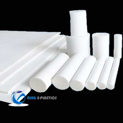 6-400mm blanco negro de la junta de vástago de PTFE fundido Teflon PTFE Tubo barra sólida Varilla de plástico para anillos
