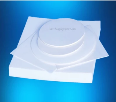 Blanco de teflón TF1600 LÁMINA DE PTFE modificado para la industria química