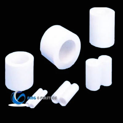 Color blanco puro de hoja de PTFE moldeado espesor Personalizar