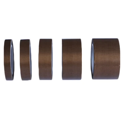 Rollos Sizesmall personalizados adhesivo PTFE de lado único resistente a la alta tensión Cinta