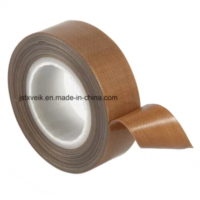 Cinta adhesiva de fibra de vidrio PTFE resistente a la corrosión ácida