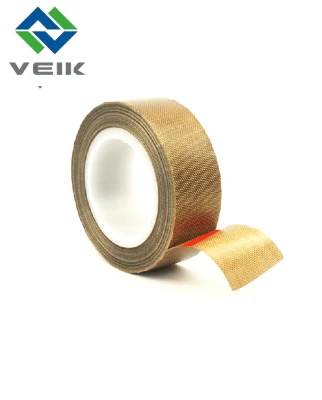 Cinta adhesiva de fibra de vidrio PTFE resistente a la corrosión ácida