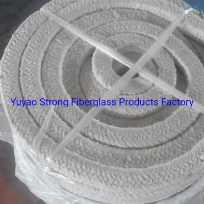 Embalaje de fibra de vidrio impregnado con PTFE y lubricante