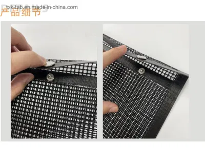 Bolsa de rejilla de PTFE antiadherente reutilizable para barbacoa de alta temperatura
