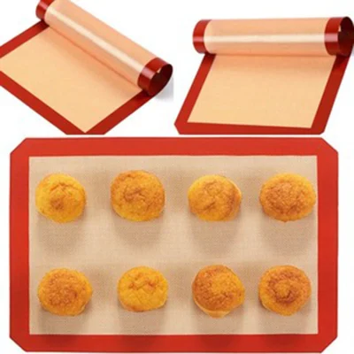 Fábrica de BPA calidad Personalización resistente al calor Horno de silicona no tóxico Alfombrilla Multi-Color Non Slip BBQ amasar masa hornear silicona almohadilla Alfombrilla de silicona para pastelería