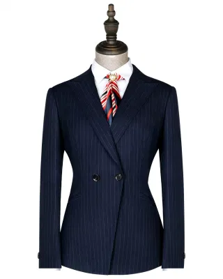 Señoras mayoristas de ropa de moda profesional para el trabajo Slim Fit 2 Piezas Señoras Blazers vestidos de traje de oficina