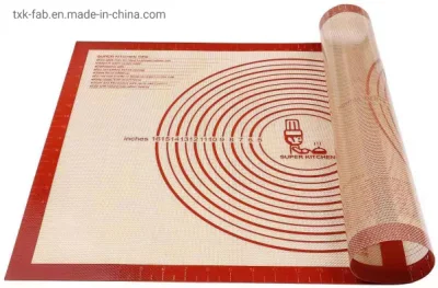 Cocina de calidad alimentaria Non Stick Pastelería de silicona alfombrilla para hornear