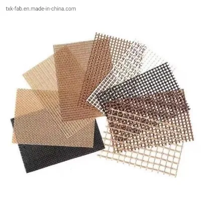 Tela de fibra de PTFE antiadherente para la plancha de malla de barbacoa Forro