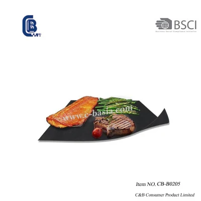 De PTFE de grado alimentario de fibra de vidrio de alta temperatura de cocción de la parrilla del horno de cocción Mat