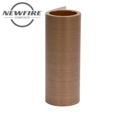 Tamaño y grosor Customzied y diseño de laminado solar de tela de fibra de vidrio recubiertas de PTFE de máquina de alta calidad de tela tejido revestido de PTFE