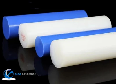 Plásticos PE PVC PTFE PA6 varilla Mc Nylon6 barra redonda Varillas de poliamida