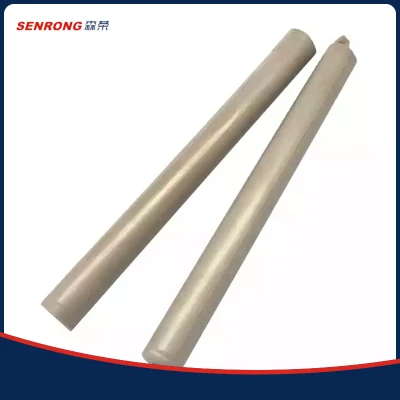 China Proveedor grafito 100% virgen Blanco PTFE Blanco varilla plástico Tubo sólido moldeado de PTFE