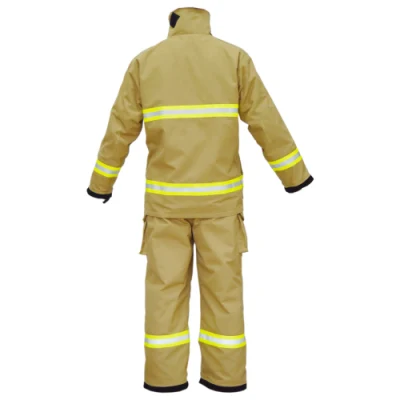 Amarillo internacional la extinción de incendios satisfacer el 100% Nomex trajes de bombero Bombero Bombero Seguridad ropa ropa