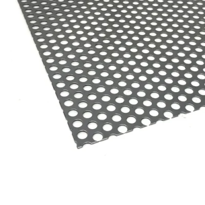 Acero laminado en frío aluminio galvanizado Chapa de metal perforado para altavoz Parrillas