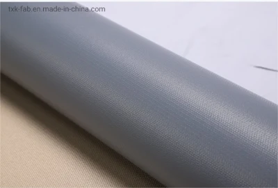 Resistencia a altas temperaturas de un lado un paño de tela de fibra de vidrio recubiertas de PTFE para la protección contra incendios de cortina