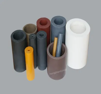 El 25% de PTFE relleno de grafito tubo, tubo moldeado de teflón