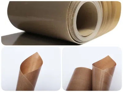 0.03 a 8.0mm Tejido de fibra de vidrio recubiertas de PTFE personalizable