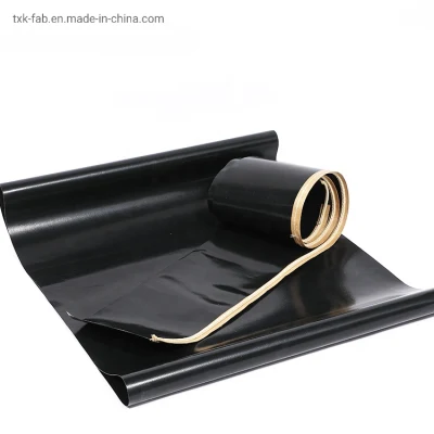 Stick no recubierto de PTFE en fibra de vidrio tejido tela Una perfecta máquina de fusión de la banda transportadora