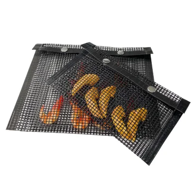 Resistente a altas temperaturas de la parrilla de malla de PTFE Non-Stick bolsa