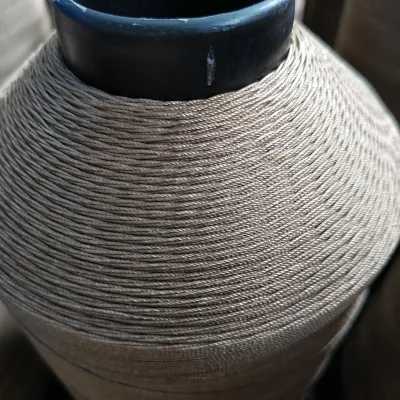 Resistencia a altas temperaturas de fibra de vidrio PTFE Hilo de Coser Bolsas para filtro de aire