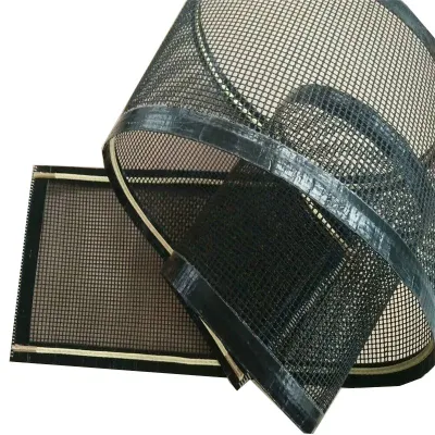 Aislamiento térmico de alta calidad Fibra de vidrio BBQ Grill Bolsa de malla de PTFE