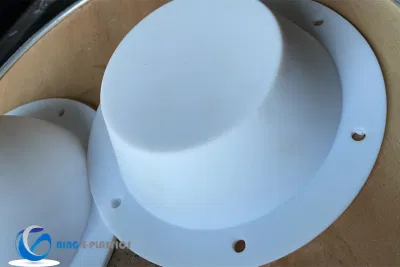 Anillo de tubo de PTFE Teflon PTFE Arandela varilla para válvula de bola de la junta de PTFE plana