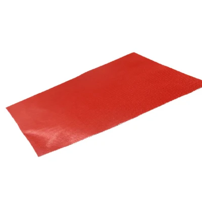 Una calidad superior PTFE Tejido de vidrio recubierto de silicona de alta resistencia a la temperatura de tejido de fibra de vidrio