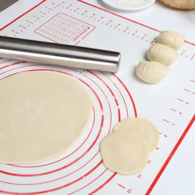 Non-Slip silicona Extra Grande Pastelería Mat Non-Stick resistente al calor de la camisa del horno la masa de rodadura de la hoja de silicona Mat la cocción de la MAT