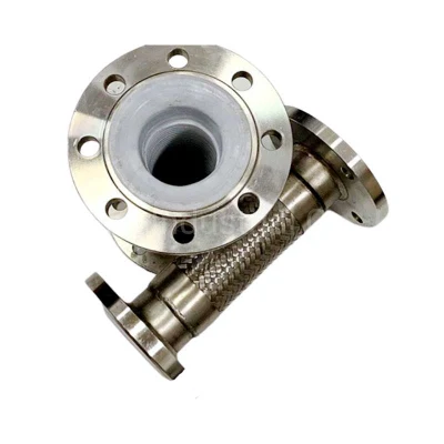 La transferencia de cloro Smoothbore encapsulado en PTFE Tubo Corrugado flexible