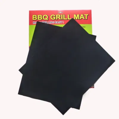 Alta resistencia a la temperatura Alimentos Grado BBQ PTFE Grill Mat