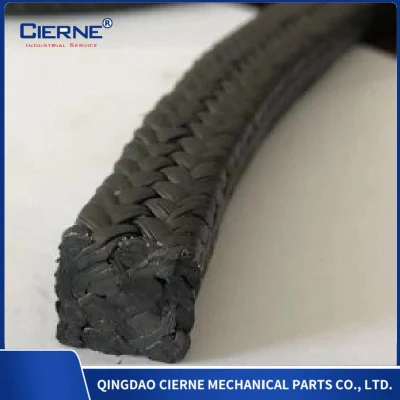 Trenzado de la glándula de grafito PTFE, material de embalaje de la bomba de alto rendimiento de la válvula