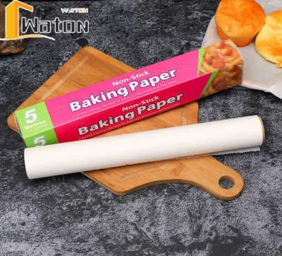  Papel de hornear Revestimiento de silicona de doble cara se utiliza en Kitchens y. Freidoras de aire