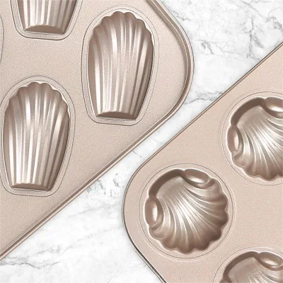 Hogar creativo 6 taza Non-Stick Muffin molde para hornear