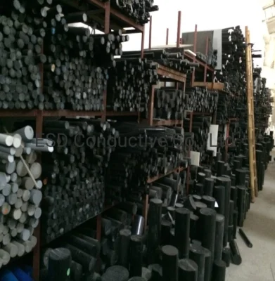China Junta de PTFE antiestática ESD varilla de teflón