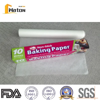 Papel de hornear Revestimiento de silicona de doble cara se utiliza en Kitchens y. Freidoras de aire