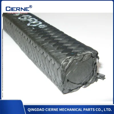 Trenzado de la glándula de grafito PTFE, material de embalaje de la bomba de alto rendimiento de la válvula