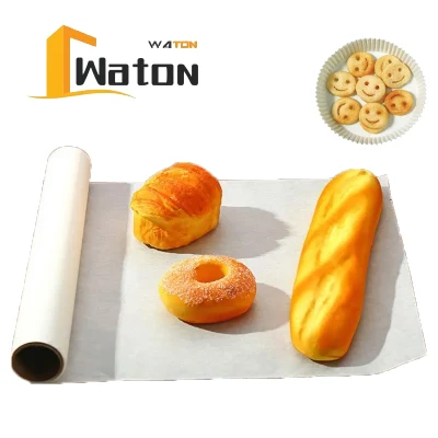 Blanco Best-Selling Aceite de silicona de grado alimentario Non-Stick bicarbonato de papel de embalaje