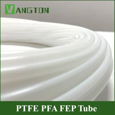 Tubo extruido de FEP/PFA/PTFE resistente al desgaste